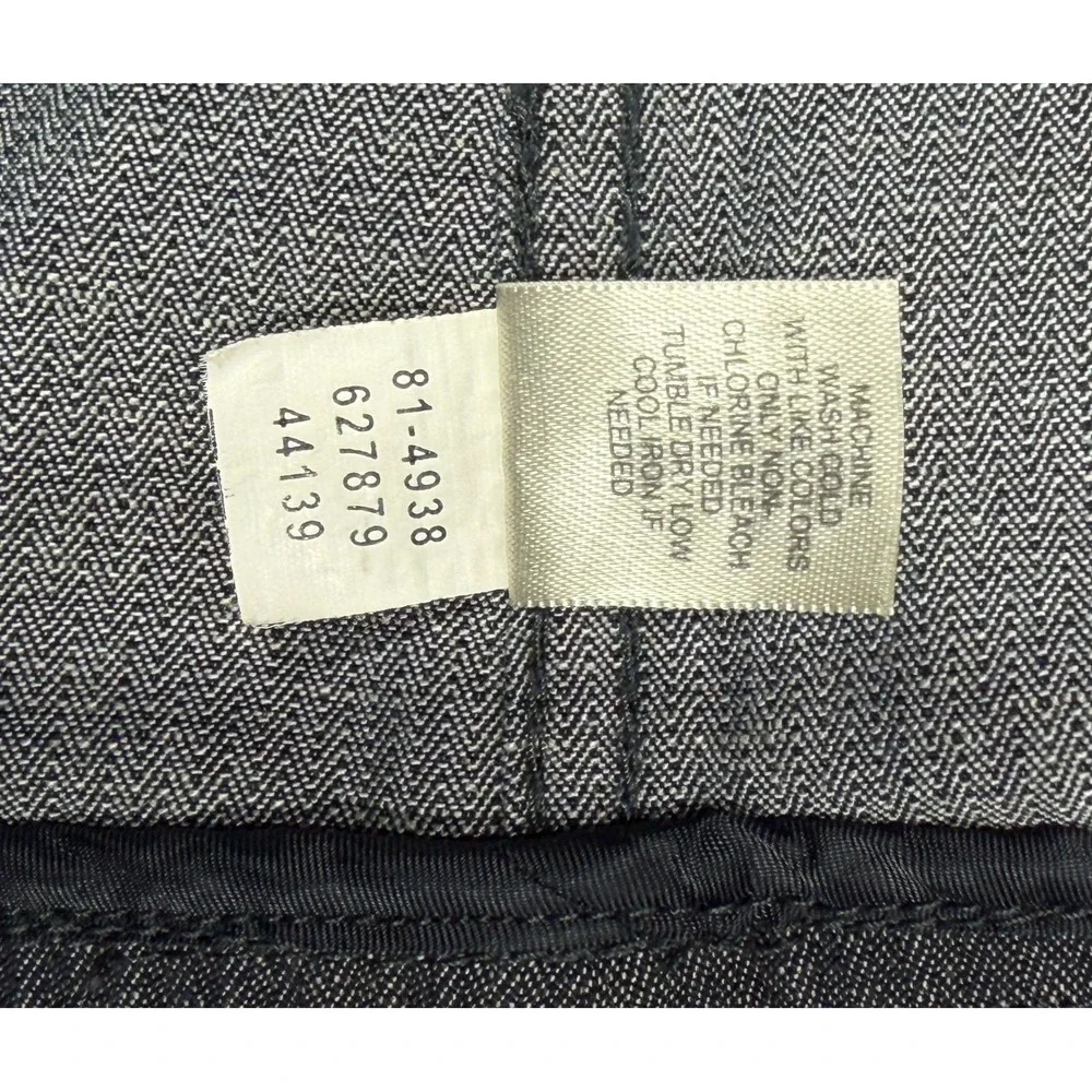 J Jill Jean Jacket Dark Denim Look Blazer Stretch Size Medium Comfy Workwear - Picture 8 of 8